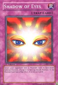 Shadow of Eyes - Pharaoh's Servant YuGiOh trading card