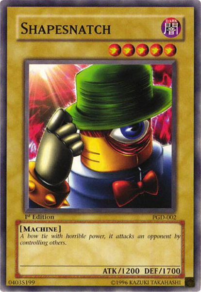Shapesnatch trading card from Pharaonic Guardian Shapesnatch - Pharaonic Guardian YuGiOh trading card