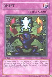Shift trading card from Pharaoh's Servant Shift - Pharaoh's Servant YuGiOh trading card