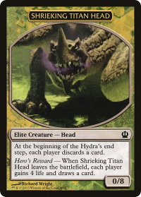 Shrieking Titan Head - Hero's Path Promos (HERO) #4 - Special Magic: The Gathering Trading Card