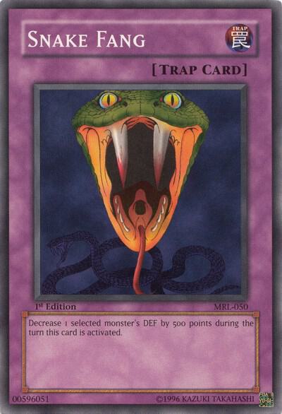 Snake Fang - Magic Ruler YuGiOh trading card