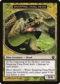 Snapping Fang Head - Hero's Path Promos (HERO) #5 - Special Magic: The Gathering Trading Card