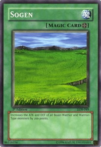 Sogen - The Legend of Blue Eyes White Dragon (LOB) #LOB-049 - Common / Short Print YuGiOh Trading Card