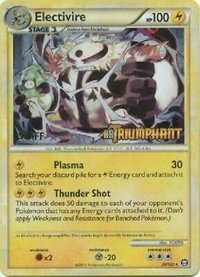Electivire - 20/102 (Prerelease) [Staff] - HGSS Promos (PR) #20/102 - Rare Pokémon Trading Card