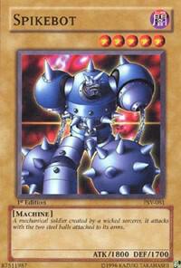 Spikebot trading card from Pharaoh's Servant Spikebot - Pharaoh's Servant YuGiOh trading card