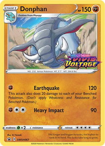 Donphan - SWSH067 (Prerelease) - SWSH: Sword & Shield Promo Cards (SWSD) #SWSH067 - Promo Pokémon Trading Card
