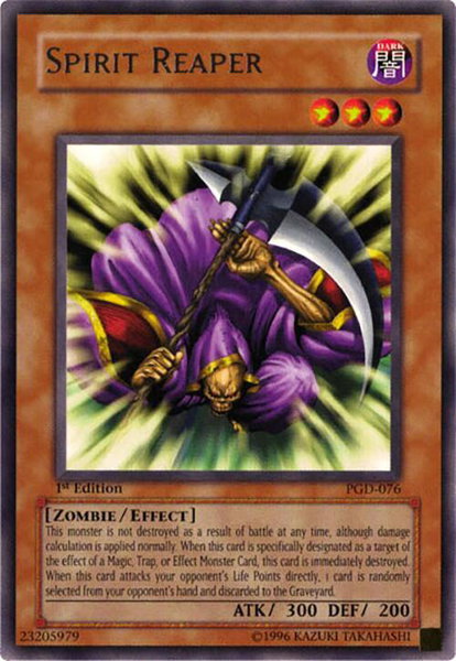 Spirit Reaper - Pharaonic Guardian YuGiOh trading card