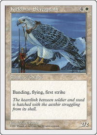 Kjeldoran Skycaptain - Fifth Edition (5ED) #45 - Uncommon Magic: The Gathering Trading Card