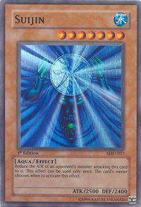 Suijin - Metal Raiders (MRD) #MRD-027 - Super Rare YuGiOh Trading Card