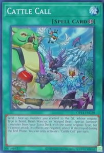 Cattle Call - OTS Tournament Pack 14 (OP14) #OP14-EN020 - Common / Short Print YuGiOh Trading Card