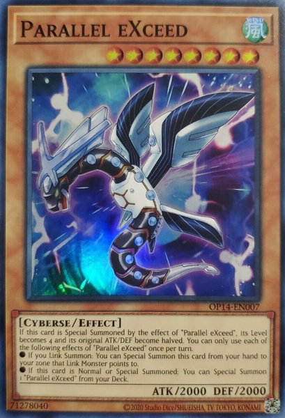 Parallel eXceed trading card from OTS Tournament Pack 14 Parallel eXceed - OTS Tournament Pack 14 YuGiOh trading card