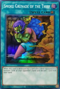 Smoke Grenade of the Thief - OTS Tournament Pack 14 (OP14) #OP14-EN009 - Super Rare YuGiOh Trading Card
