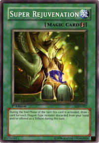 Super Rejuvenation - Legacy of Darkness (LOD) #LOD-047 - Common / Short Print YuGiOh Trading Card