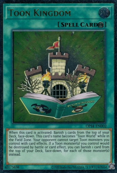 Toon Kingdom (UTR) - OTS Tournament Pack 14 YuGiOh trading card