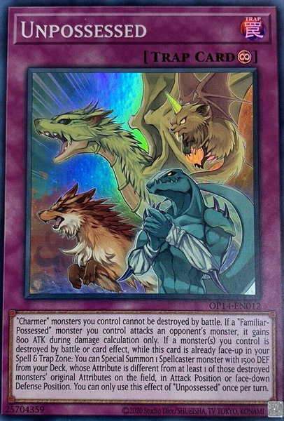 Unpossessed - OTS Tournament Pack 14 YuGiOh trading card