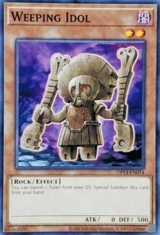 Weeping Idol trading card from OTS Tournament Pack 14 Weeping Idol - OTS Tournament Pack 14 YuGiOh trading card