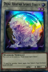Token: Dual Avatar Spirit - OTS Tournament Pack 14 (OP14) #OP14-EN026 - Super Rare YuGiOh Trading Card