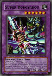 Super Roboyarou - Legacy of Darkness (LOD) #LOD-074 - Common / Short Print YuGiOh Trading Card