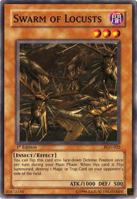 Swarm of Locusts - Pharaonic Guardian (PGD) #PGD-022 - Common / Short Print YuGiOh Trading Card