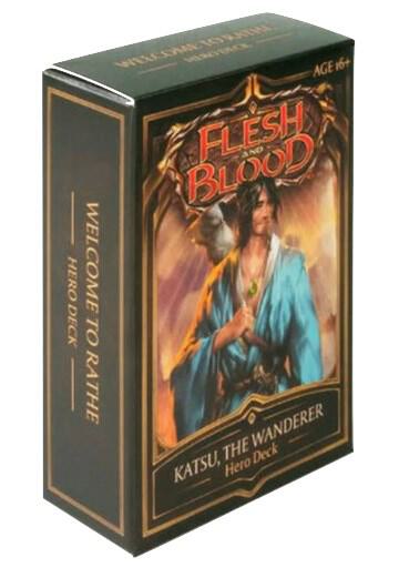 Hero Decks: Welcome to Rathe - Katsu [1st Edition] - Hero Deck: Katsu Flesh and Blood trading card