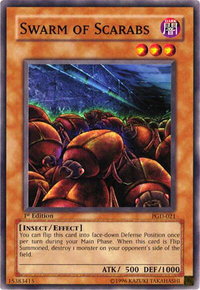 Swarm of Scarabs - Pharaonic Guardian (PGD) #PGD-021 - Common / Short Print YuGiOh Trading Card