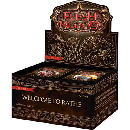 Welcome to Rathe Booster Box [Unlimited Edition] - Welcome to Rathe Flesh and Blood trading card