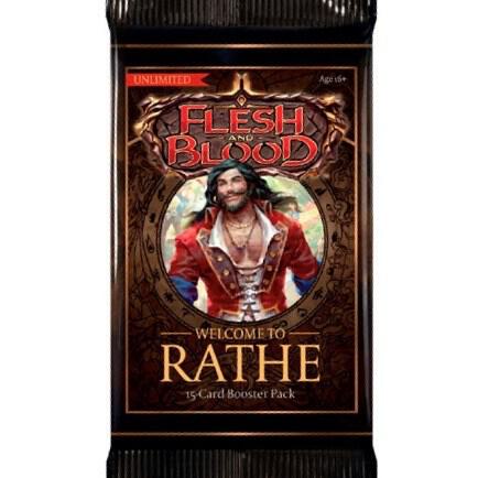 Welcome to Rathe Booster Pack [Unlimited Edition] - Welcome to Rathe Flesh and Blood trading card