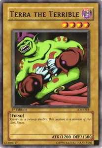 Terra the Terrible - The Legend of Blue Eyes White Dragon (LOB) #LOB-080 - Common / Short Print YuGiOh Trading Card