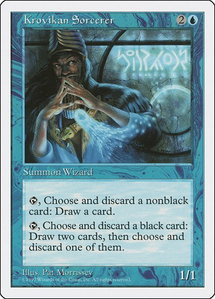 Krovikan Sorcerer - Fifth Edition (5ED) #96 - Common Magic: The Gathering Trading Card