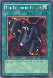 The Cheerful Coffin - Metal Raiders (MRD) #MRD-059 - Common / Short Print YuGiOh Trading Card