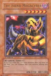 The Fiend Megacyber - Pharaoh's Servant (PSV) #PSV-100 - Ultra Rare YuGiOh Trading Card