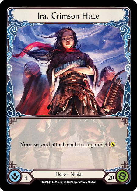 Ira, Crimson Haze - Welcome Deck: Ira Flesh and Blood trading card