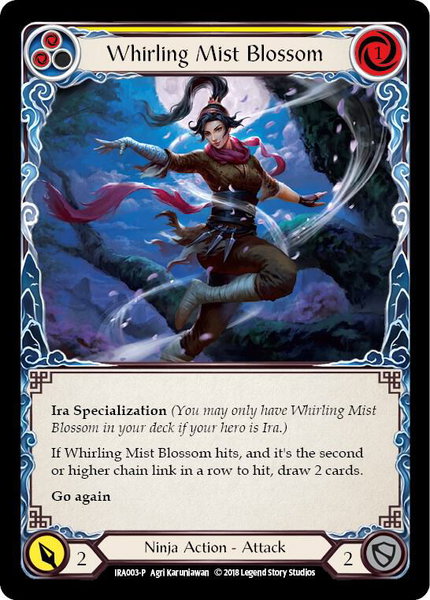 Whirling Mist Blossom - Welcome Deck: Ira Flesh and Blood trading card
