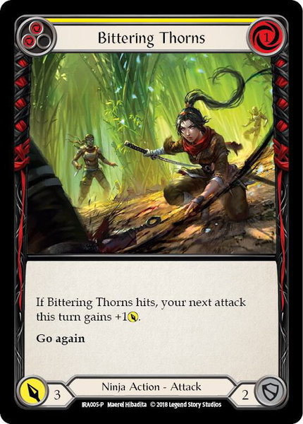 Bittering Thorns - Welcome Deck: Ira Flesh and Blood trading card