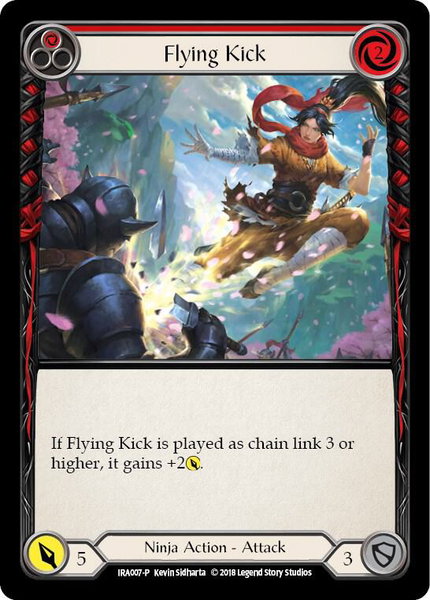 Flying Kick - Welcome Deck: Ira Flesh and Blood trading card