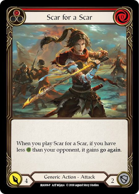Scar for a Scar - Welcome Deck: Ira Flesh and Blood trading card