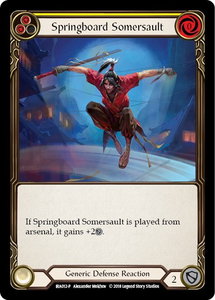 Springboard Somersault - Welcome Deck: Ira (IRA) #IRA012 - Promo Flesh and Blood Trading Card