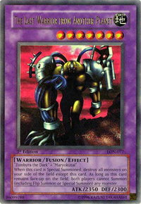 The Last Warrior from Another Planet - Labyrinth of Nightmare (LON) #LON-077 - Ultra Rare YuGiOh Trading Card
