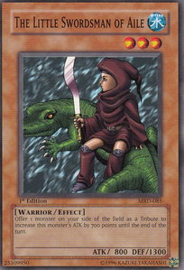 The Little Swordsman of Aile - Metal Raiders (MRD) #MRD-085 - Common / Short Print YuGiOh Trading Card