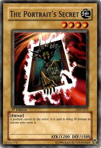 The Portrait's Secret - Labyrinth of Nightmare (LON) #LON-052 - Common / Short Print YuGiOh Trading Card