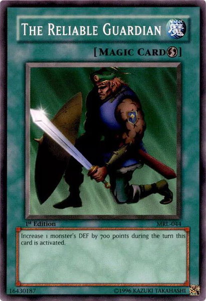 The Reliable Guardian - Magic Ruler YuGiOh trading card