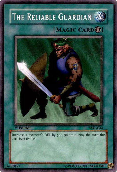 The Reliable Guardian - Magic Ruler YuGiOh trading card
