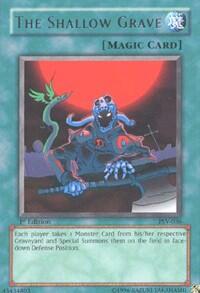The Shallow Grave - Pharaoh's Servant (PSV) #PSV-036 - Rare YuGiOh Trading Card
