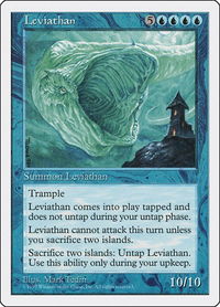 Leviathan - Fifth Edition (5ED) #98 - Rare Magic: The Gathering Trading Card