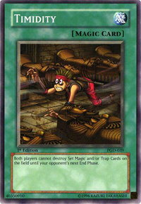 Timidity - Pharaonic Guardian (PGD) #PGD-039 - Common / Short Print YuGiOh Trading Card