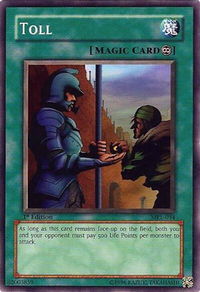 Toll - Magic Ruler (MRL-EN) #MRL-034 - Common / Short Print YuGiOh Trading Card