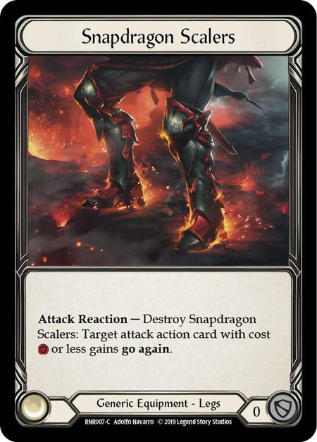 Snapdragon Scalers - Hero Deck: Rhinar Flesh and Blood trading card