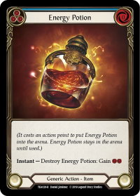 Energy Potion - Hero Deck: Dorinthea (TEA) #TEA028 - Rare Flesh and Blood Trading Card