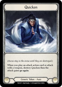 Quicken - Hero Deck: Dorinthea (TEA) #TEA030 - Token Flesh and Blood Trading Card