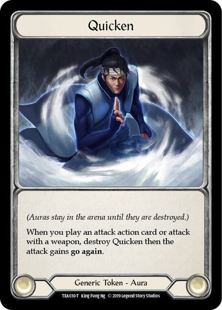 Quicken - Hero Deck: Dorinthea Flesh and Blood trading card